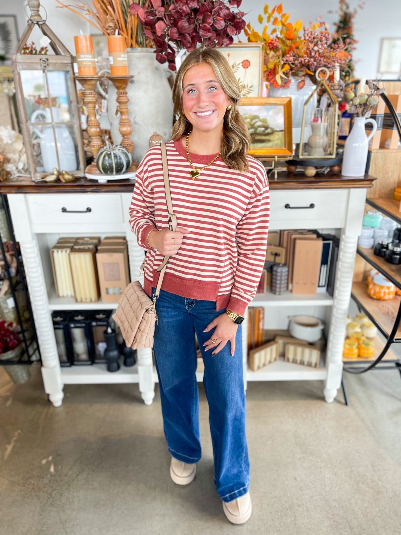 Ivory Brick Mackenzie Top