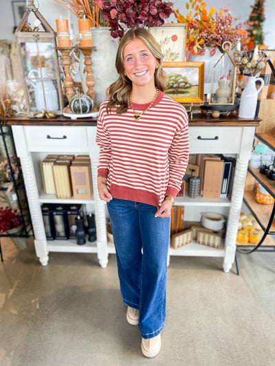 Ivory Brick Mackenzie Top