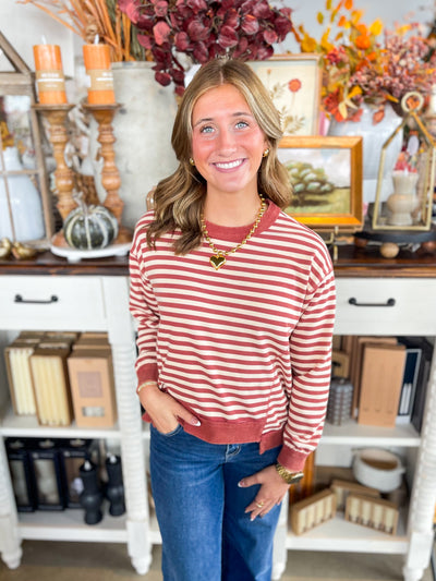 Ivory Brick Mackenzie Top