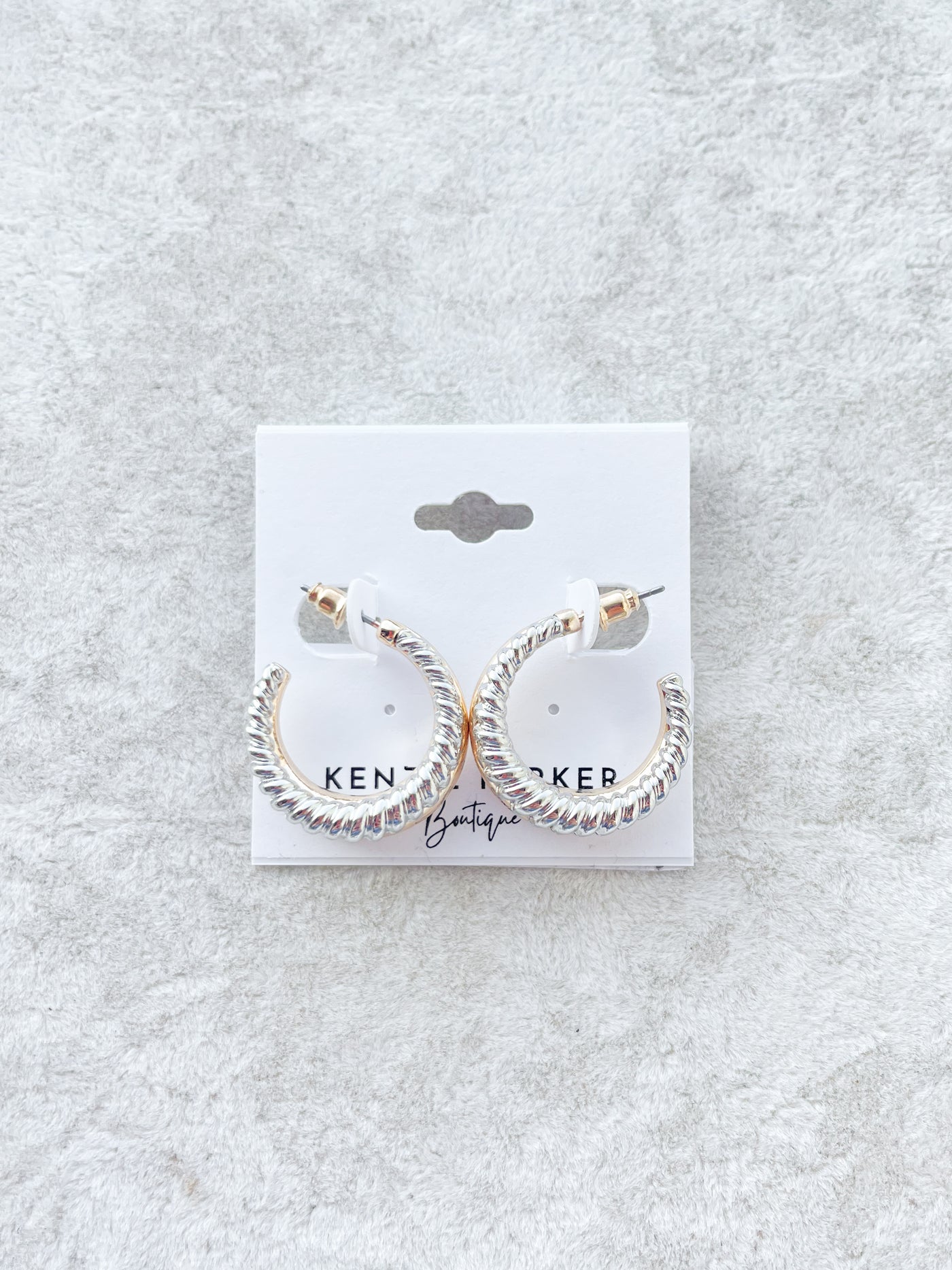 Oscar Layered & Textured Hoops