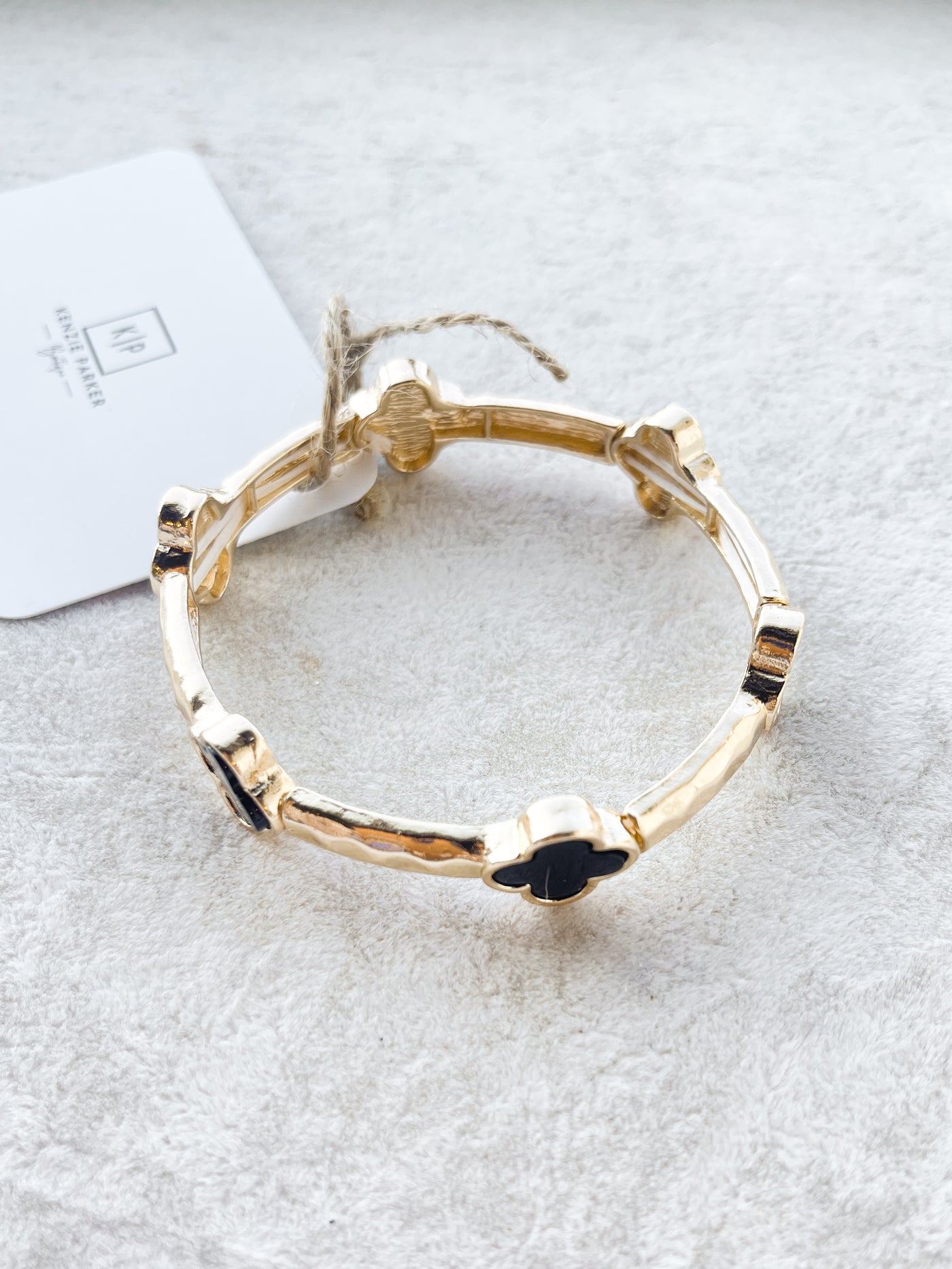 Cash Clover Station Bracelet