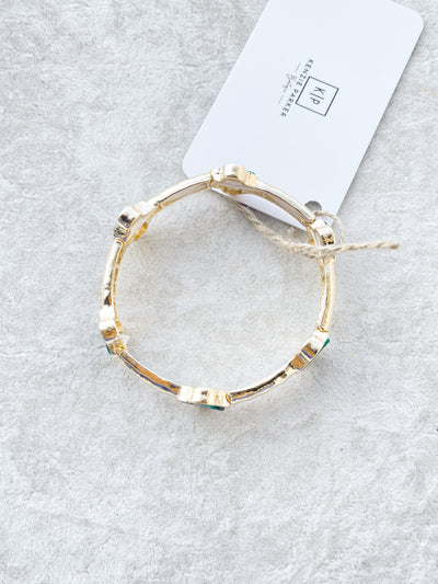 Cash Clover Station Bracelet