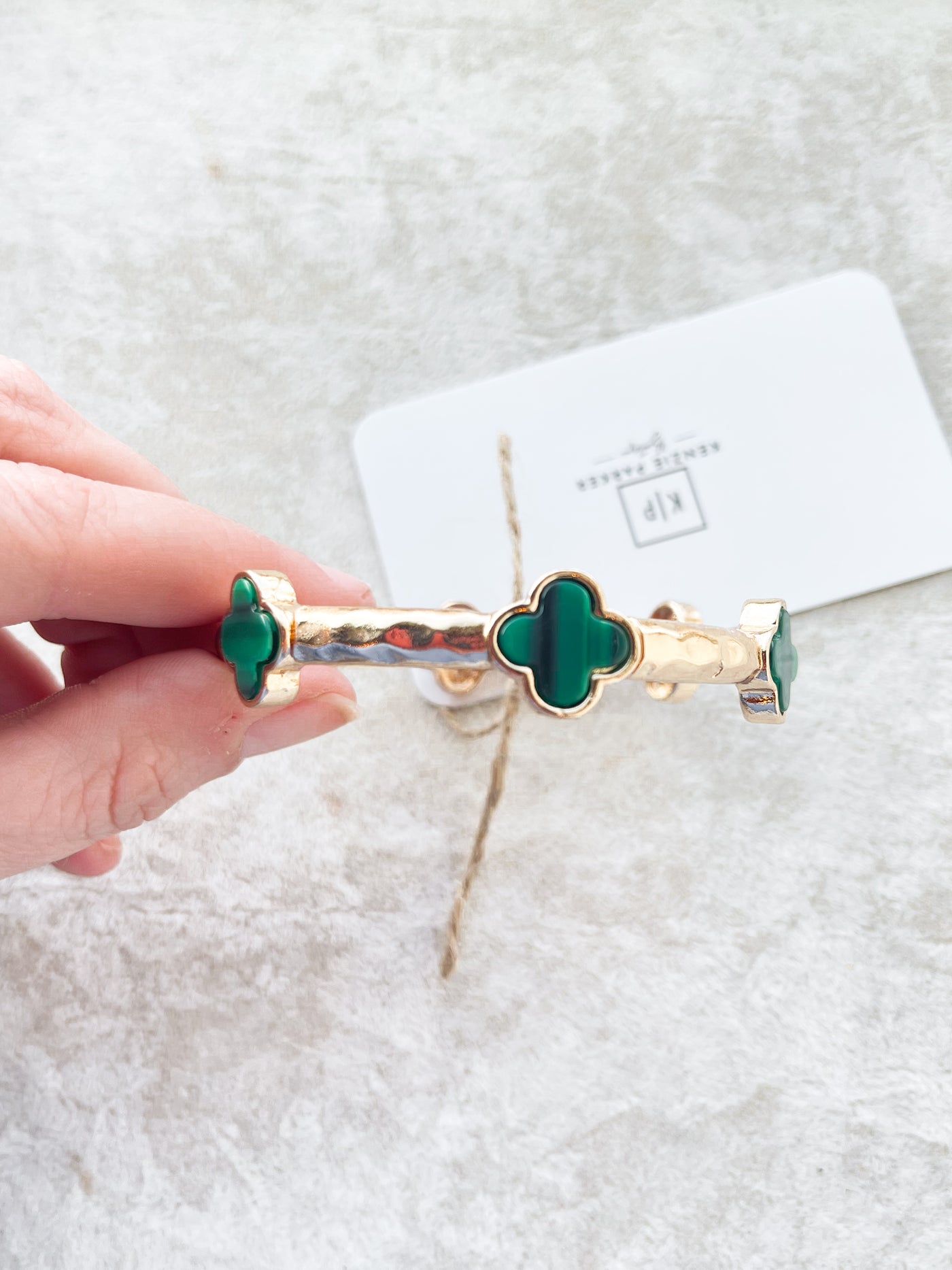 Cash Clover Station Bracelet