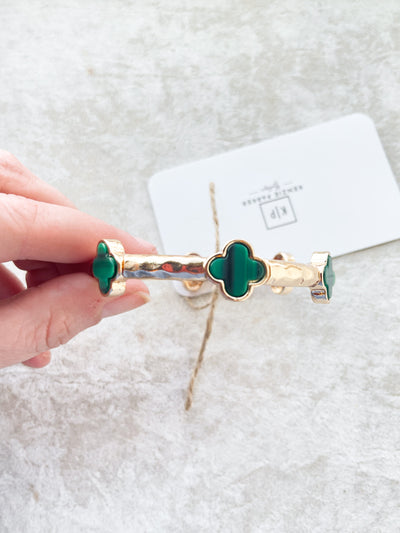 Cash Clover Station Bracelet