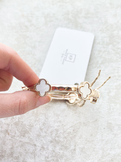 Cash Clover Station Bracelet