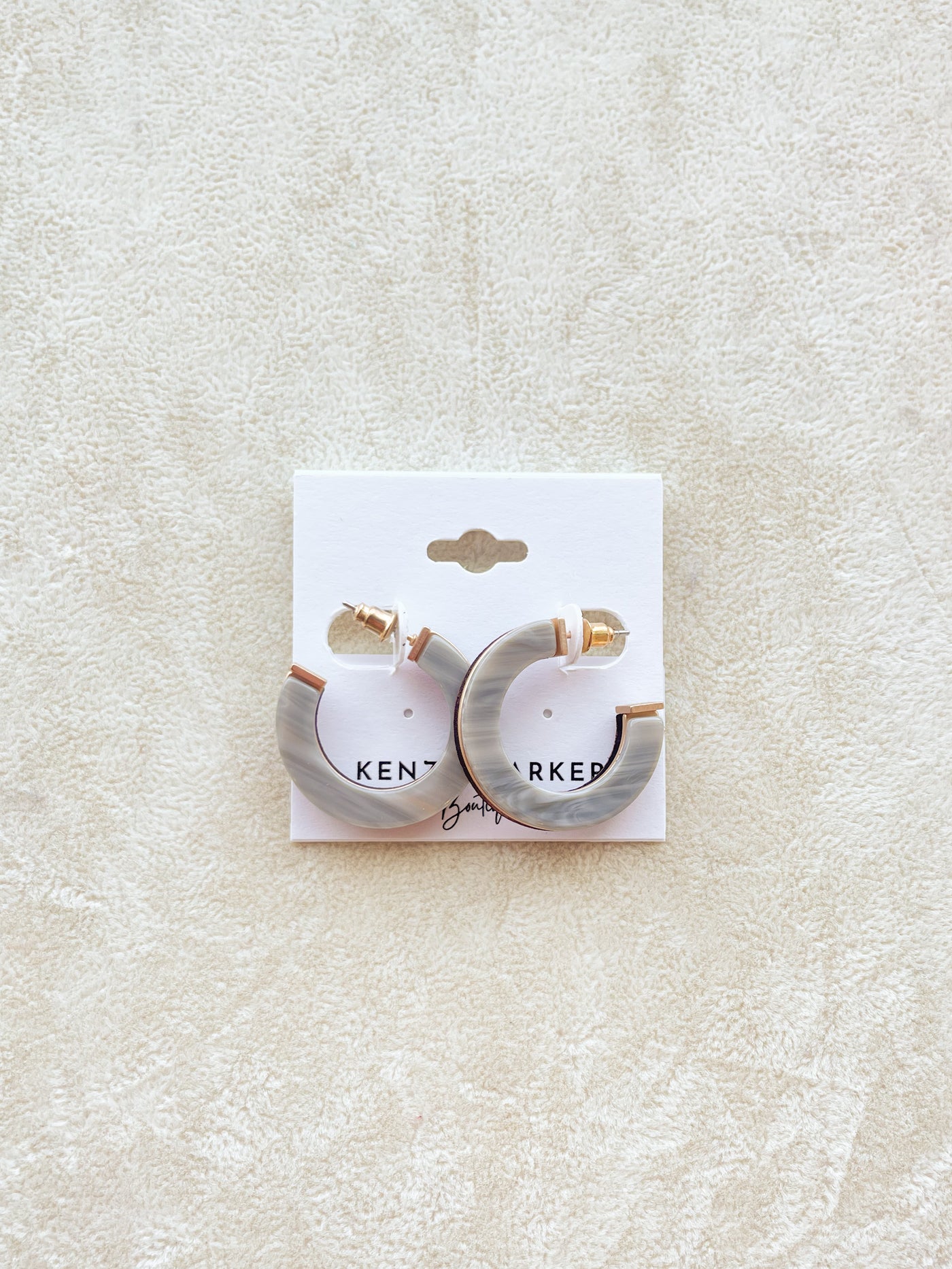 Molly Acrylic & Wood Layered Earrings