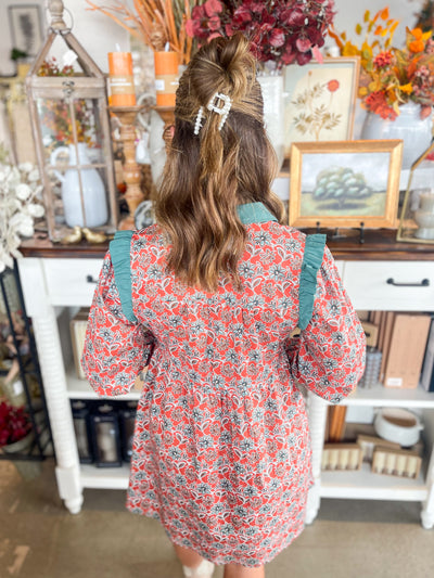 Jodifl Rust Athena Dress