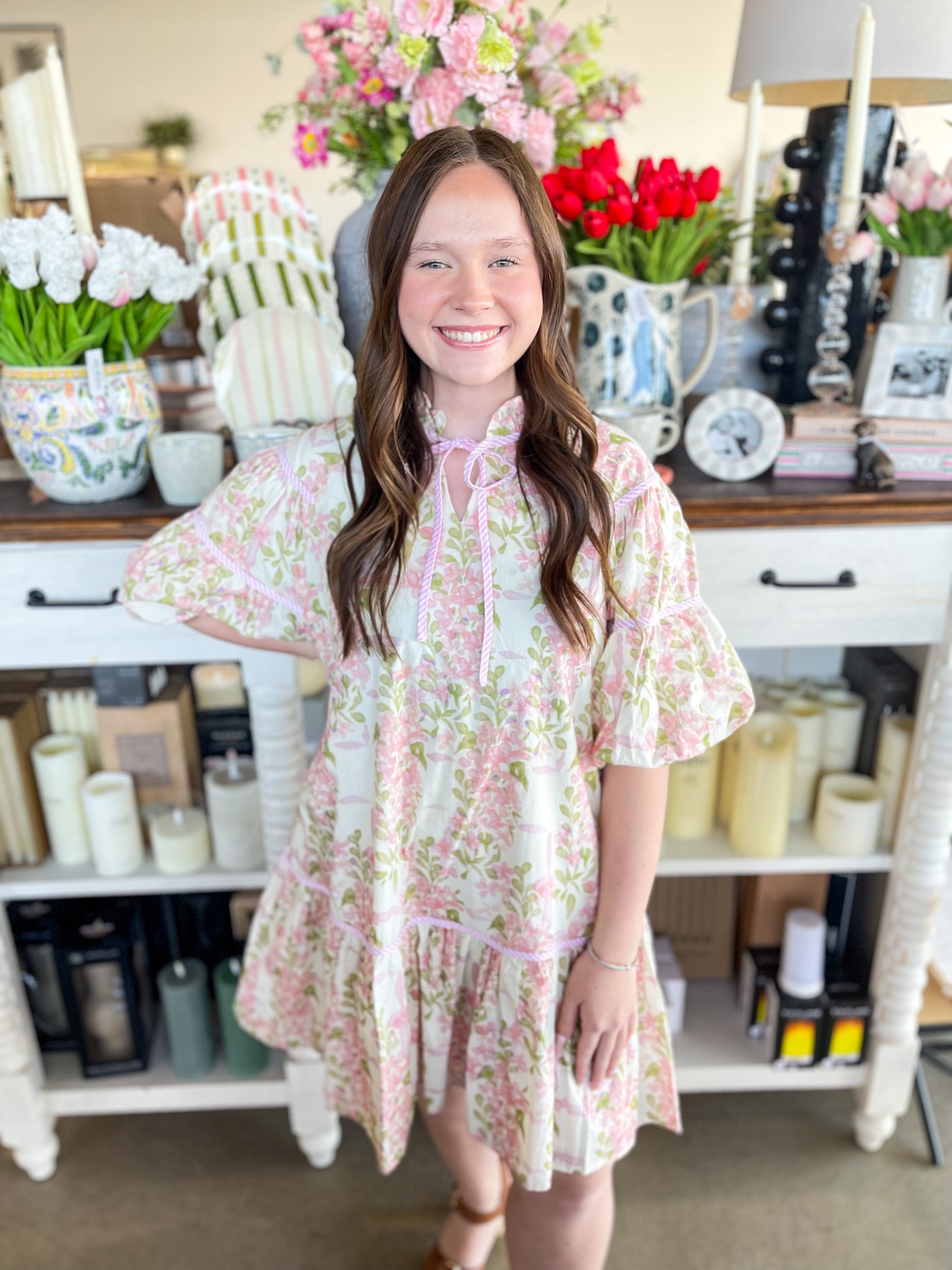 umgee pink dress Umgee Pink Olivia Dress S