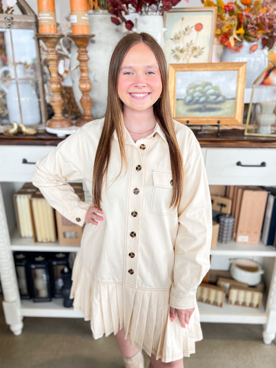 Entro Ecru Graycee Dress