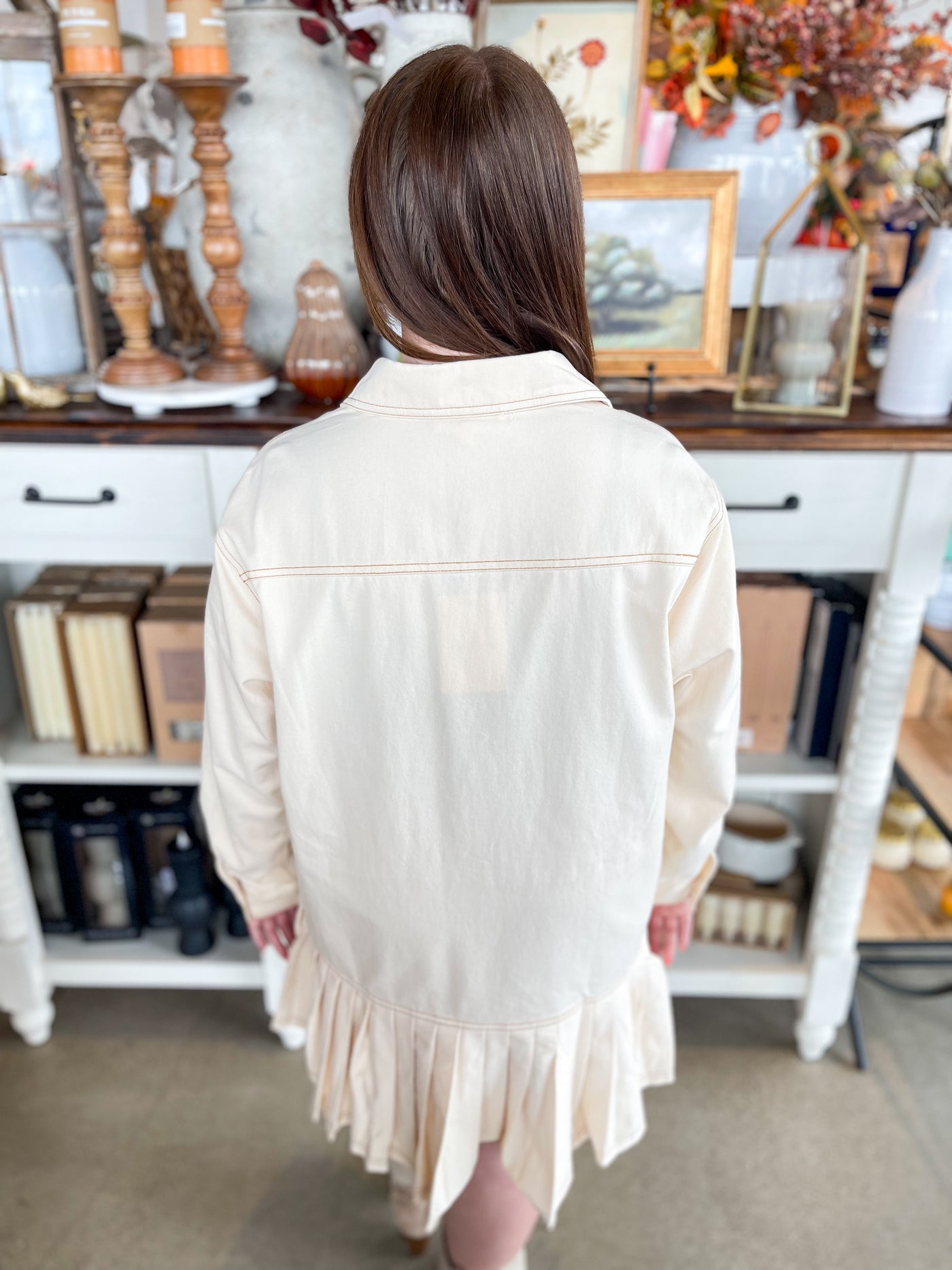 Entro Ecru Graycee Dress