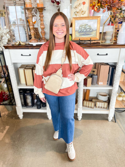 Terra Cotta Contrast Panel Top