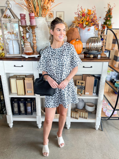 CC Harlow Print Swing Dress