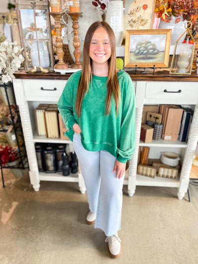 Umgee Green Julianne Top