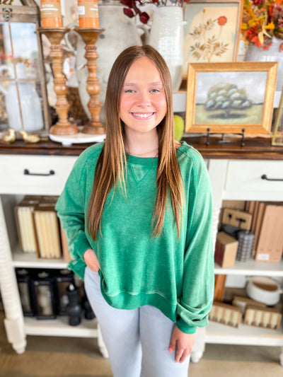 Umgee Green Julianne Top