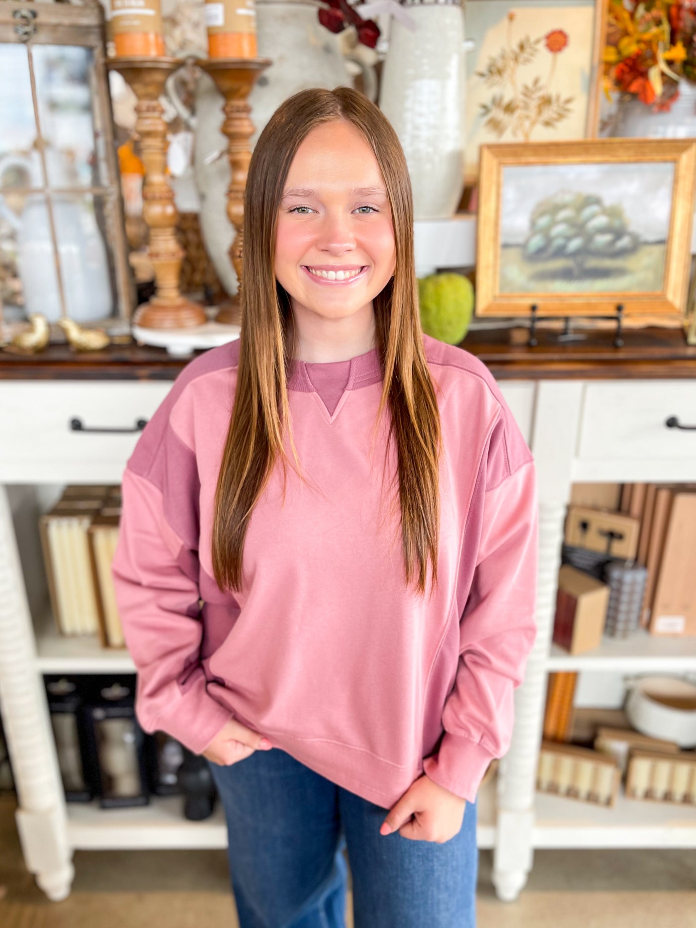 Light Mulbery Winona Sweatshirt