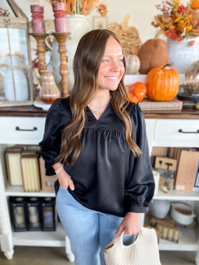 Black Devon Top