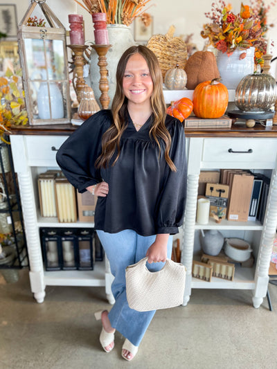 Black Devon Top