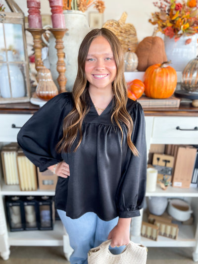 Black Devon Top