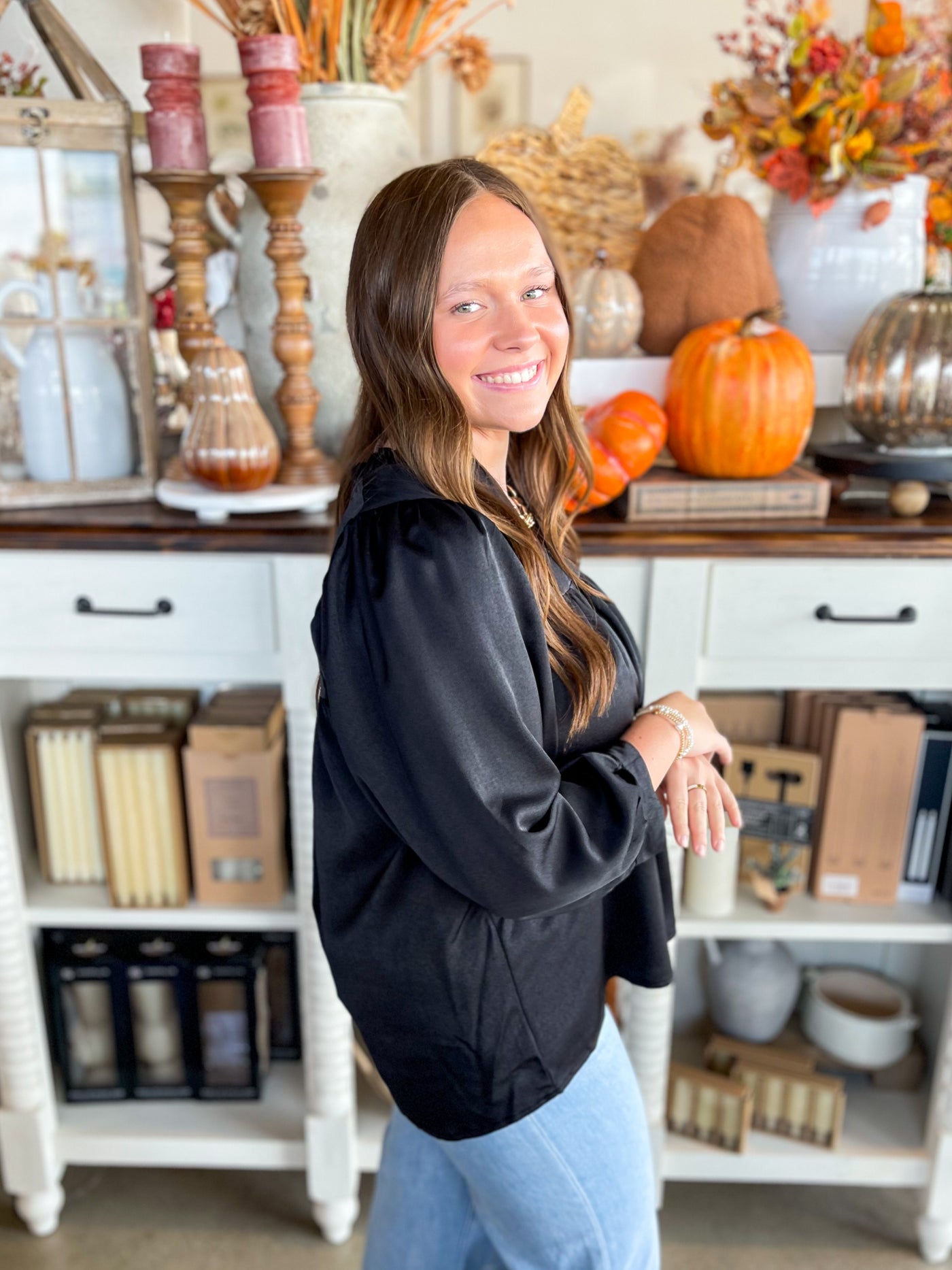 Black Devon Top