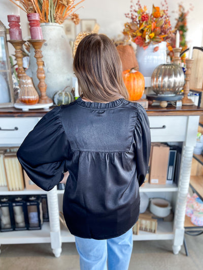 Black Devon Top