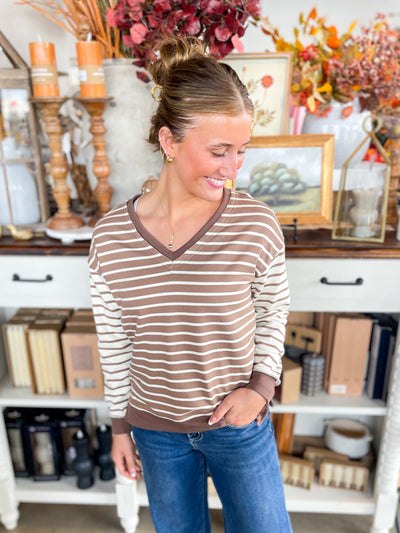 Taupe French Terry Sweatshirt