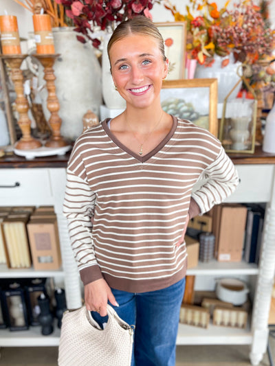 Taupe French Terry Sweatshirt