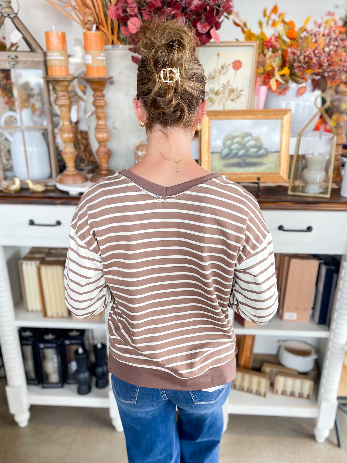Taupe French Terry Sweatshirt