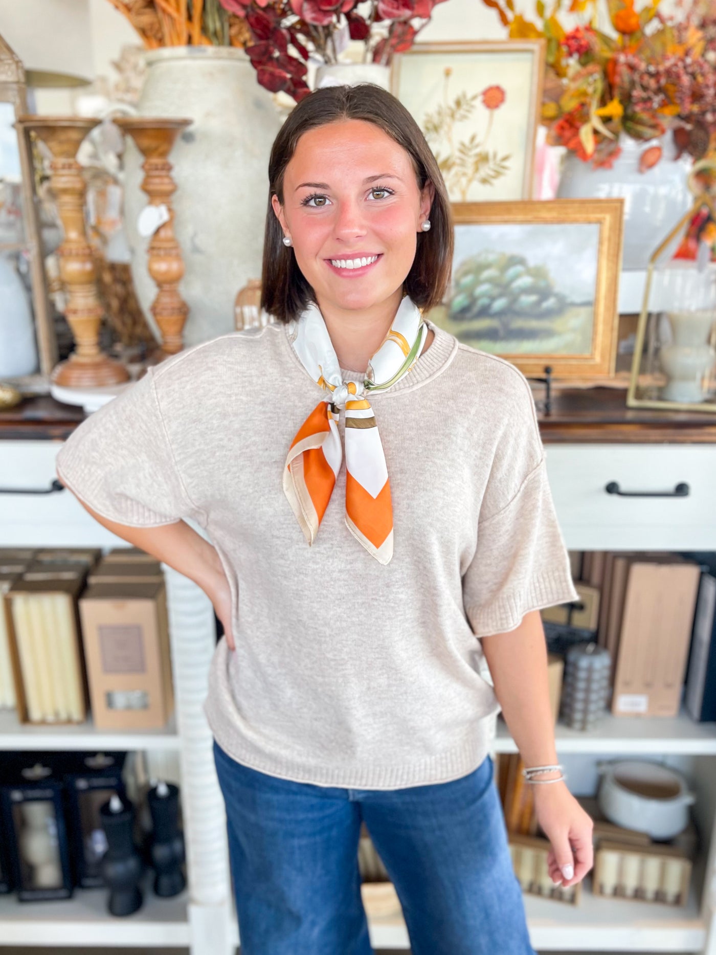 Jodifl Oatmeal Brandi Sweater