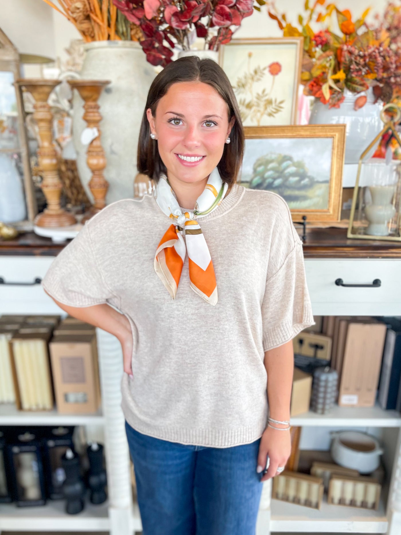 Jodifl Oatmeal Brandi Sweater