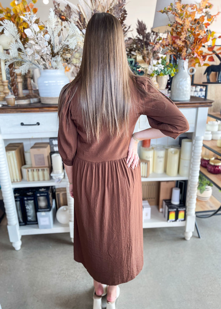 TCEC Brown Wynn Dress – Kenzie Parker