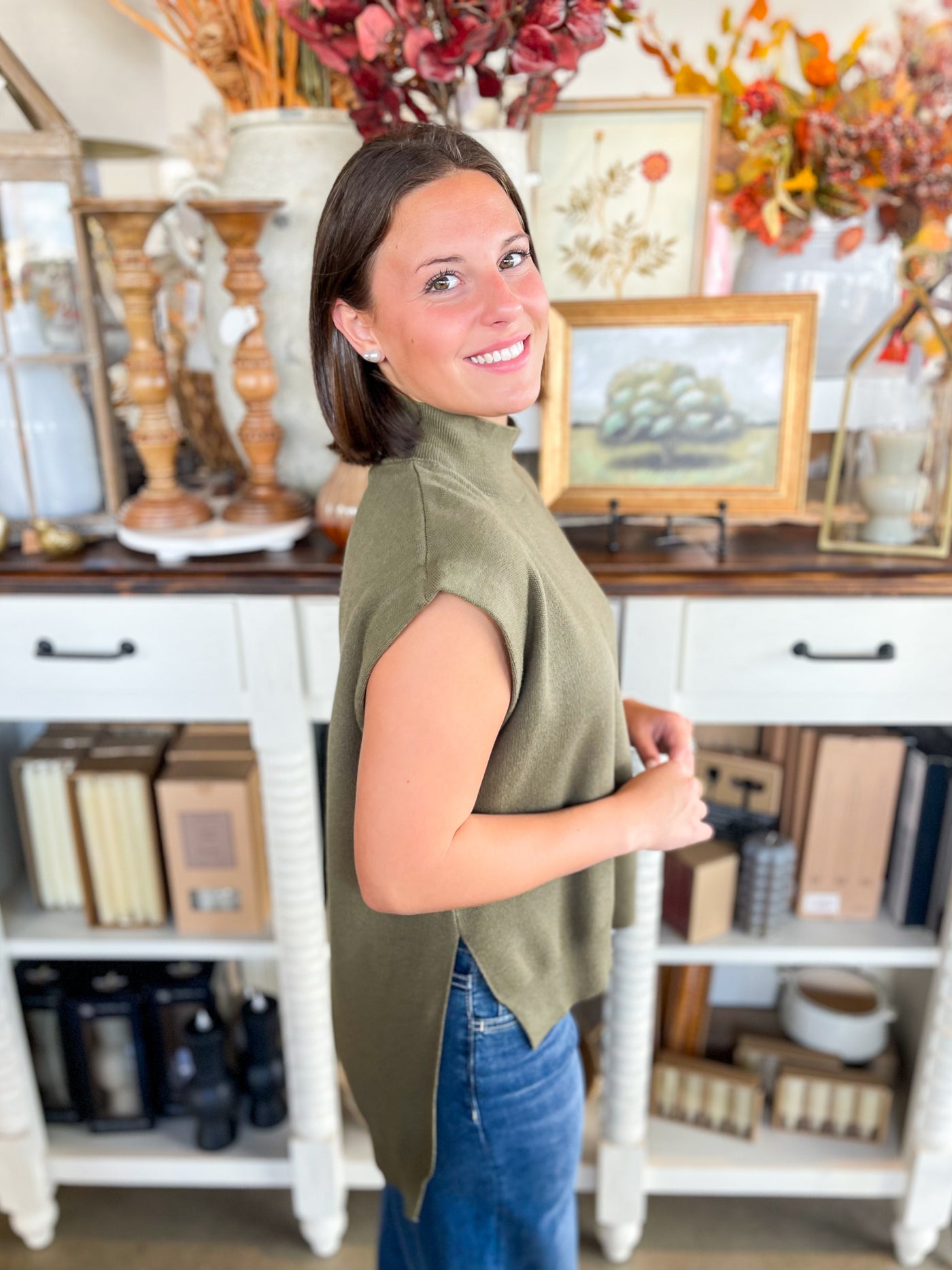 Entro Olive Jaylene Sweater