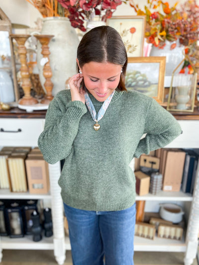 Dark Sage Alex Sweater