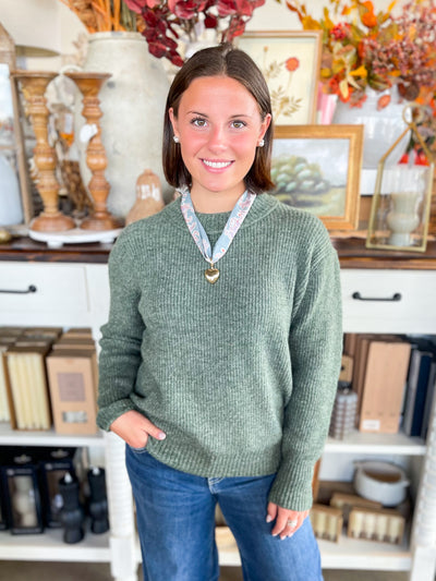 Dark Sage Alex Sweater
