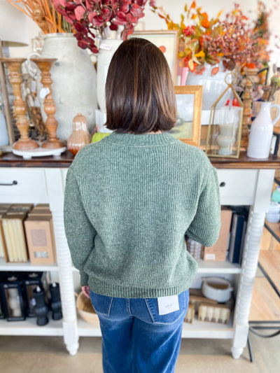 Dark Sage Alex Sweater