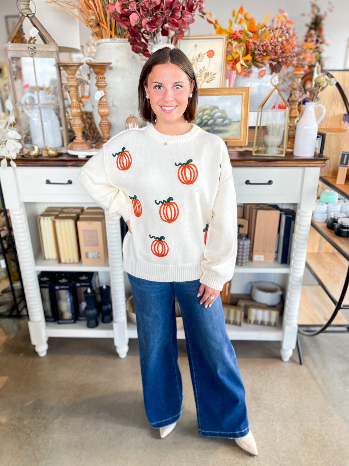Jodifl Pumpkin Sweater
