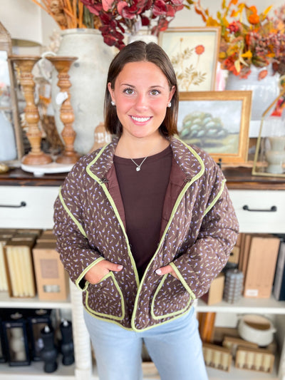 Lime Breeze Lined Jacket