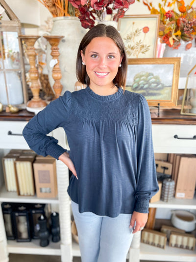 Teal Spencer Top