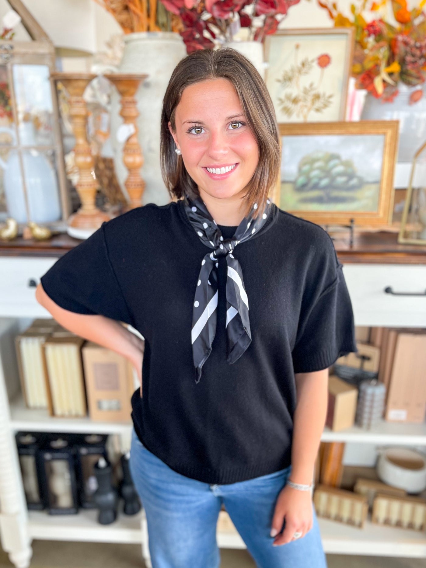 Jodifl Black Brandi Sweater