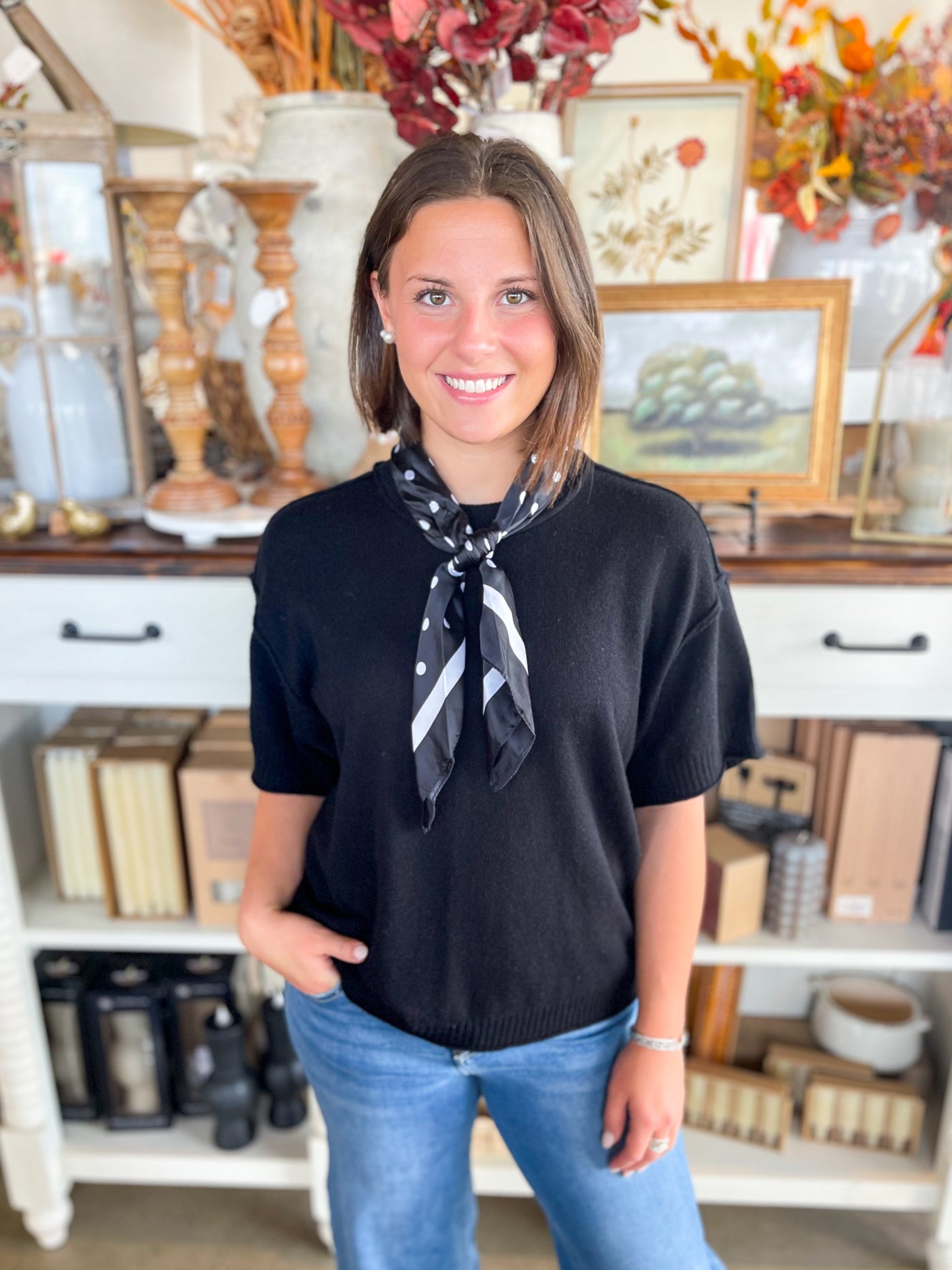 Jodifl Black Brandi Sweater