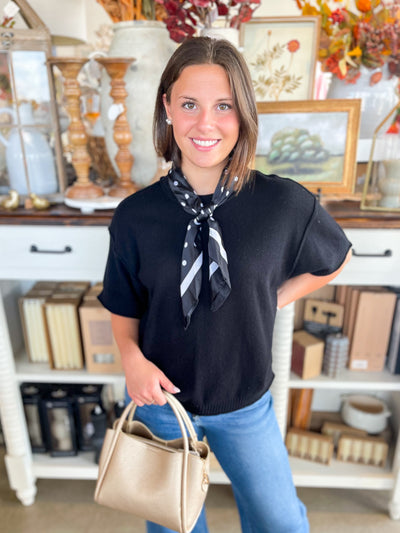 Jodifl Black Brandi Sweater