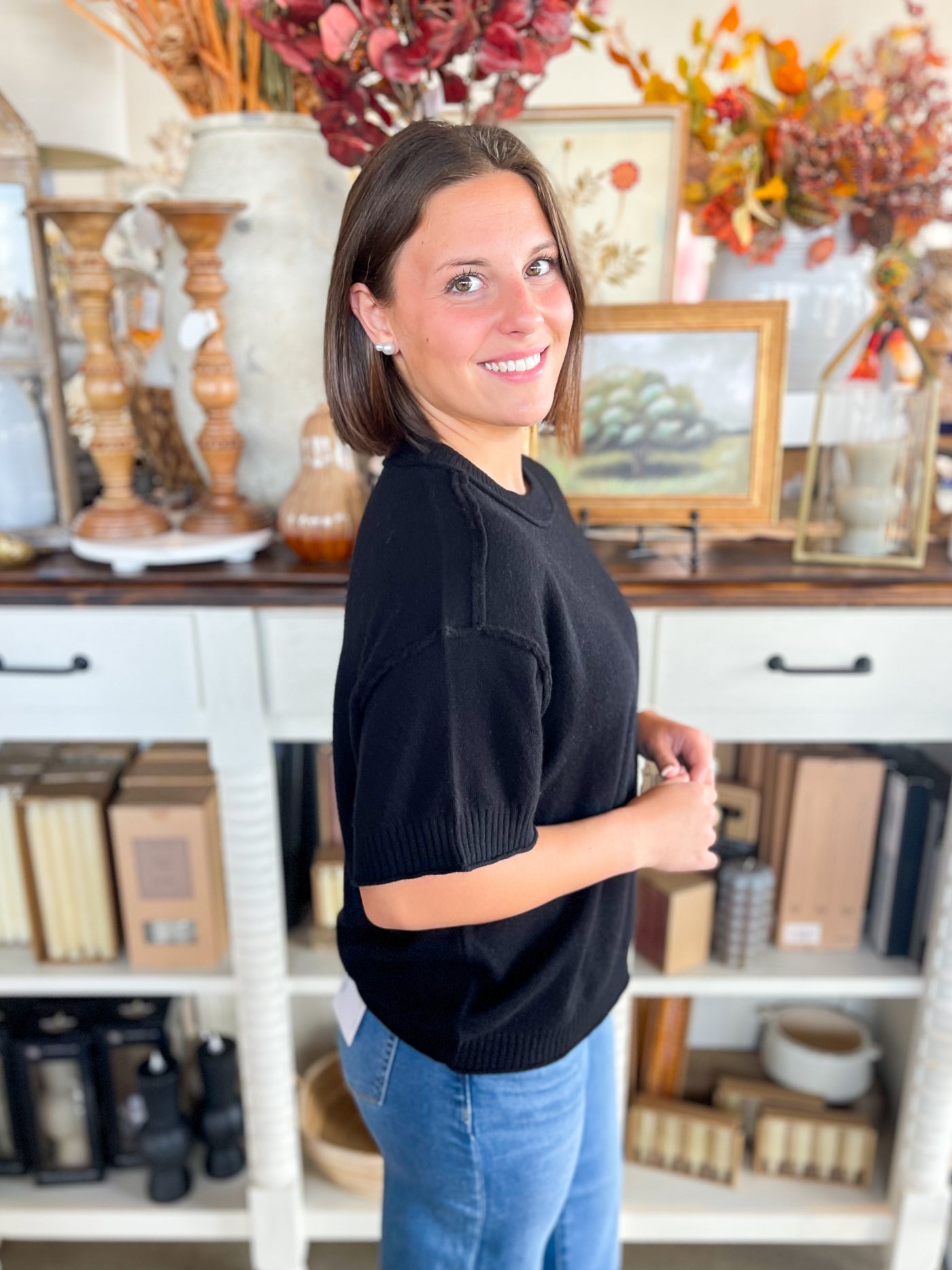 Jodifl Black Brandi Sweater