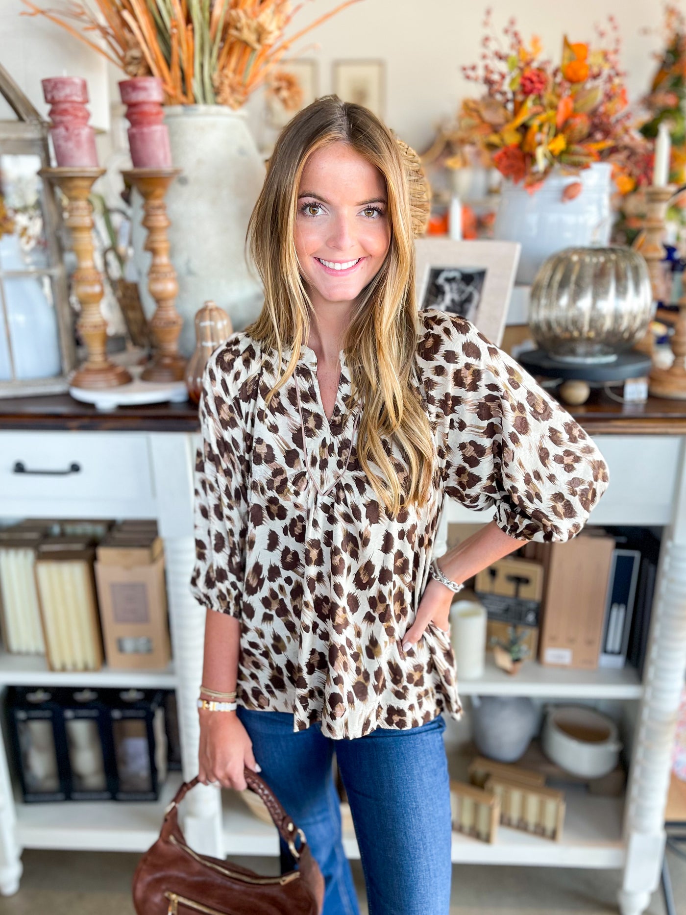 Umgee Cream Beverly Top