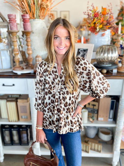 Umgee Cream Beverly Top