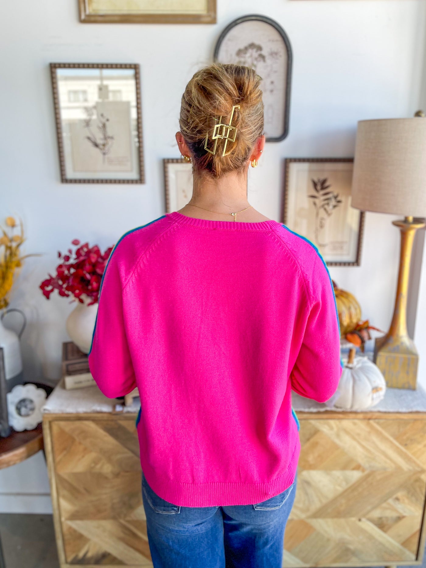 Jodifl Fuchsia Tyler Sweater