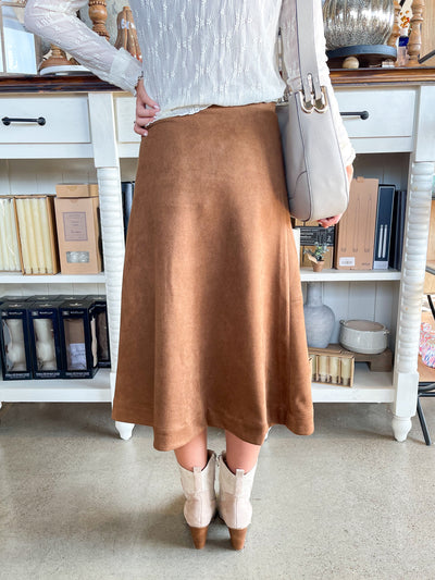 Jodifl Camel Dottie Skirt