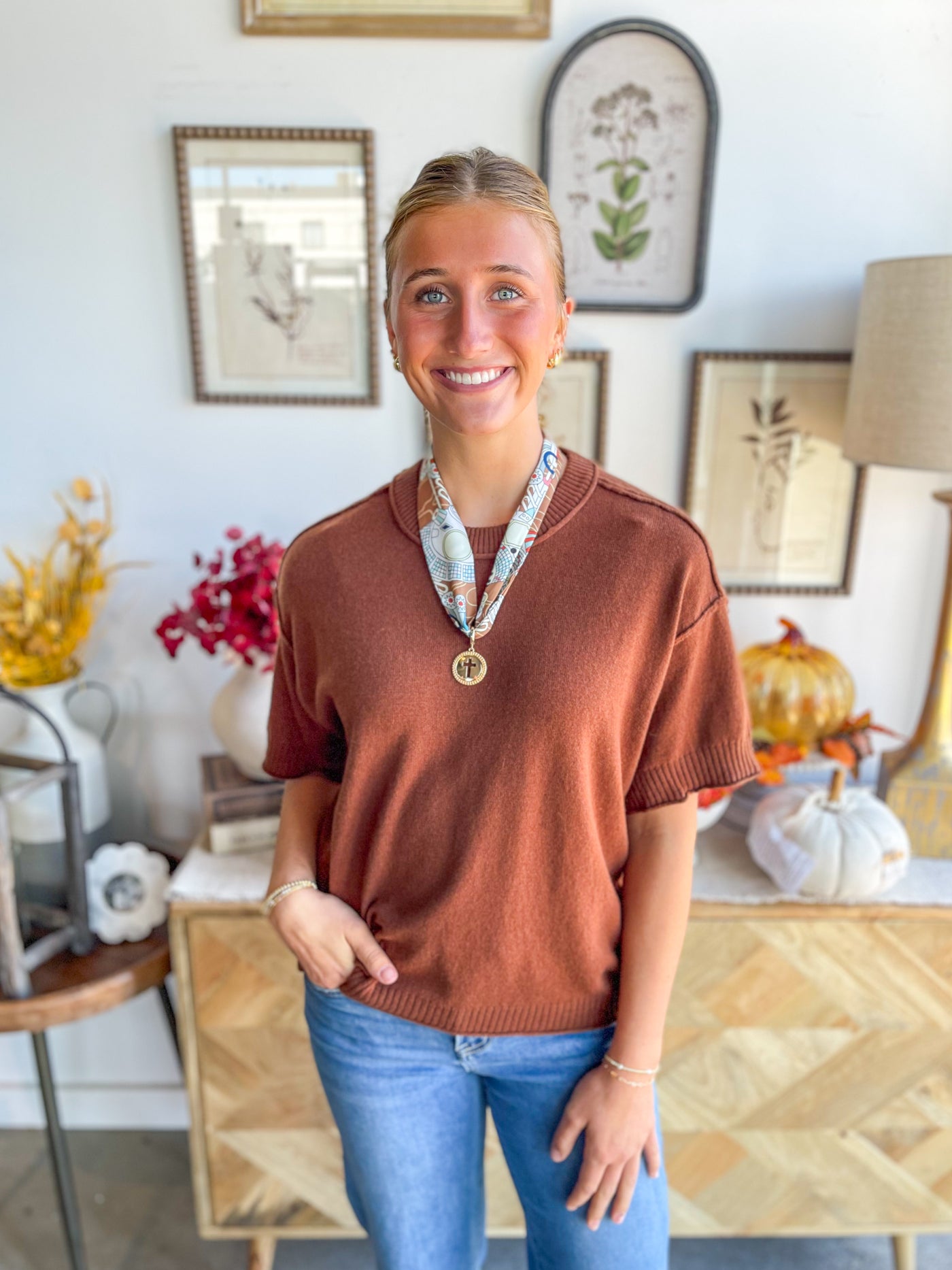 Jodifl Brown Brandi Sweater