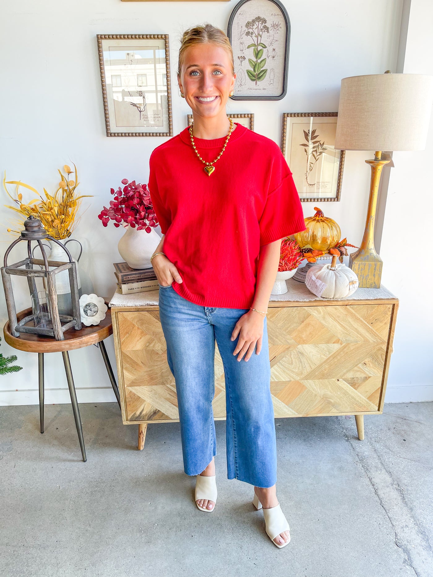 Jodifl Red Brandi Sweater