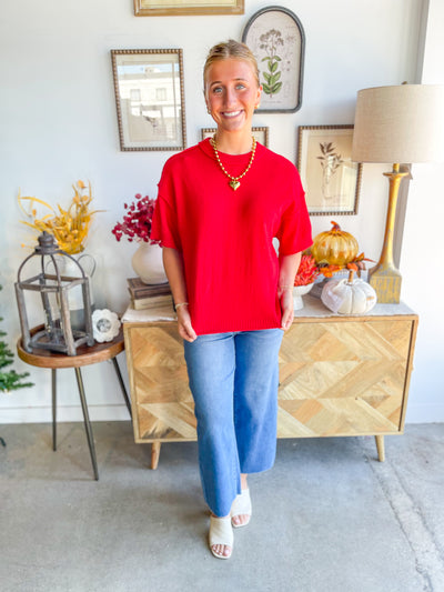 Jodifl Red Brandi Sweater