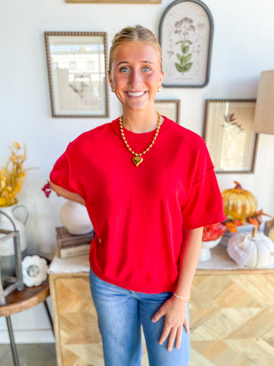 Jodifl Red Brandi Sweater
