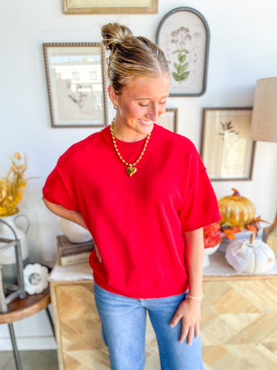 Jodifl Red Brandi Sweater